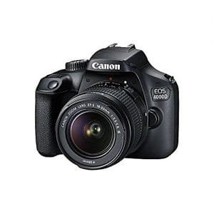 Canon EOS 4000D DSLR Camera With EF-S 18-55mm Lens - Black