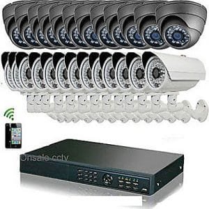 CCTV CCTV 920P AHD 1.3 CCTV Camera 16 Indoor + 16 Outdoor Camera + One 32Channel DVR