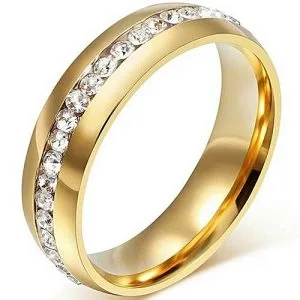 CZ Cz 18karat Wedding Ring