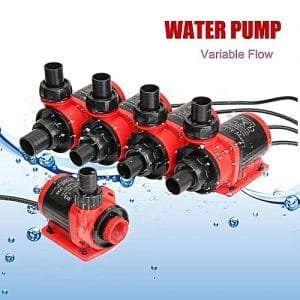 Generic ACQ-3500 35W 220V Submersible Water Pump Aquarium Fountain Flow Fish Pond Tank Pool Garden Black+Red