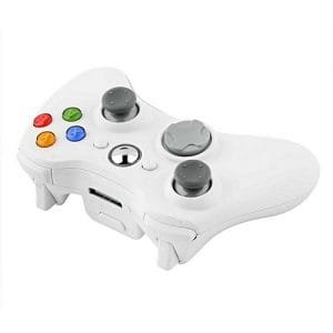 Allwin Wireless Shock Game Controller For Microsoft XBox 360 XBox360 White New HOT-White