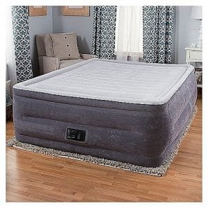 Intex Comfort Plush Elevated Dura-Beam Airbed With Built-in Electric Pump