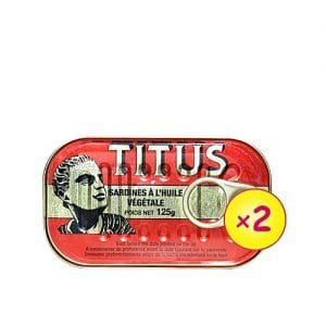 Titus Sardine 125G x2