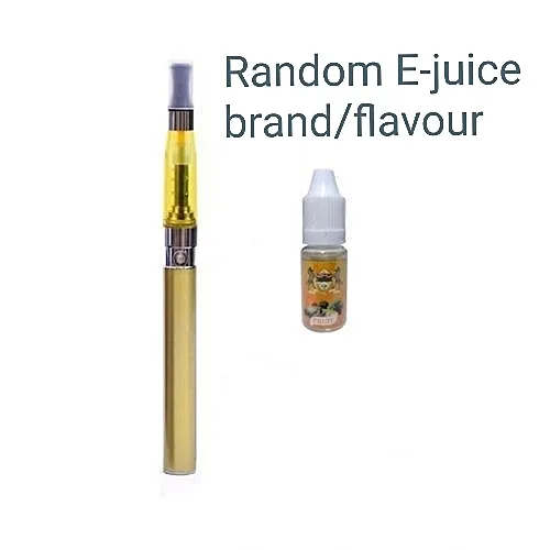 EGO CE5 Electronic Rechargeable Cigarettes (Gold) With Free E-liquid