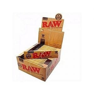 Raw Box Of Raw Kingsize Rolling Paper