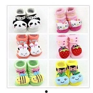 Fashion Baby Boy Booties Gift Set Of 6 Pieces - Multicolour