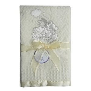 baby starters Baby Shawl For New Born Baby Unisex Colour - Ivory