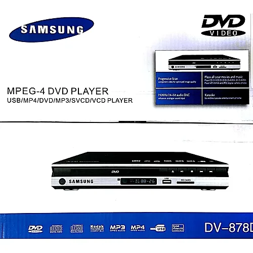 Samsung Dvd Player MPEG-4 Black