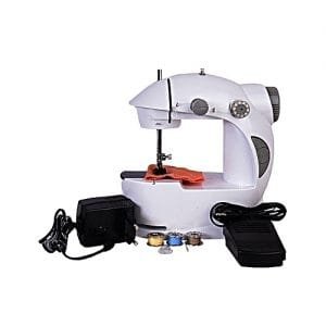 Generic Mini Sewing Machine With Foot Pedal - Electric Operated
