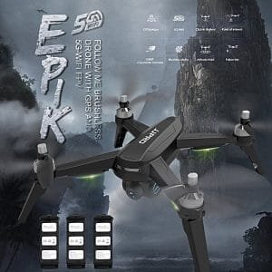 Generic JJR/C JJPRO X5 EPIK RC Drone With Camera 1080P 5G Wifi GPS Suitcase Handbag Brushless Motor With 3 Battery