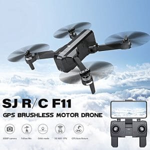Generic SJ R/C F11 5G Wifi FPV GPS Brushless Drone With Camera 1080P 120 Wide Angle Selfie Follow Me RC Quadcopter
