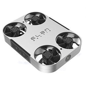 Generic ElanSelfie E07 WiFi FPV 8MP HD Camera Selfie Drone With Brushless Motor RC Quadcopter-Gold