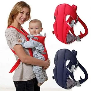 Generic Multifunctional Baby Carrier Breathable Front Back Carrying Sling Wrap Seat
