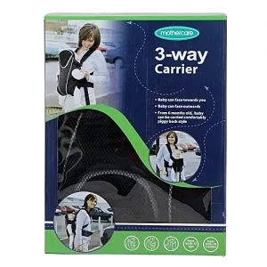Mother Care 3 Way Baby Carrier