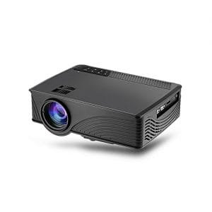 Generic GP - 12 LED Projector Support 1080P For Home Cinema EU Plug - Black