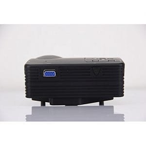 Generic Cinema Theater Home Projector LED LCD USB HDMI HD 1080P PC AV TV VGA BK