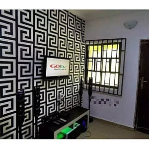 Generic 3d Wallpaper Fendi White