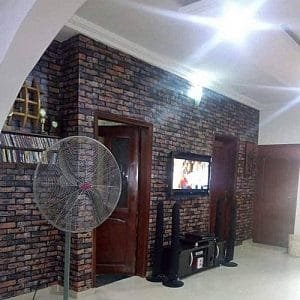 KristazWallpaper 3D Effect Bricks Wallpaper