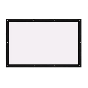 Generic Projector Screen Projection Curtain Foldable Diffuse Reflection Canvas 100inch