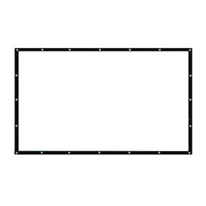 Generic Projector Screen Projection Screen Portable 4:3 White 60 Inch HD Party