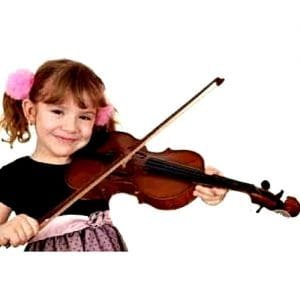 Premier Children's 1/2 Size Violin With Casebow & Sharpener