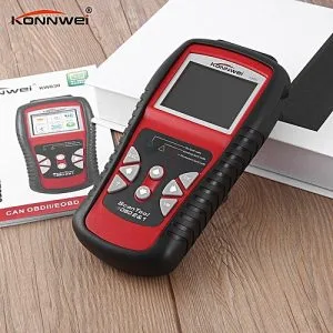 Konnwei Car Scanner EOBD CAN OBDII OBD2 Car Code Reader Diagnostic Scan Tool Black Jy-M
