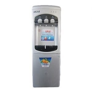 AKAI WATER DISPENSER WITH FRIDGE - HOT/COLD/LUKEWARM TAPS