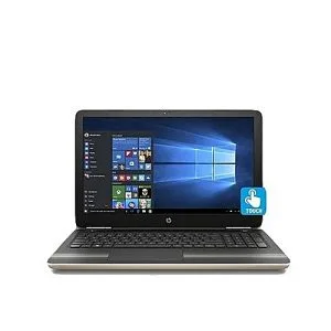 HP Pavilion 15 Intel Core I5 2.3 GHz (8GB RAM, 2TB HDD) 15.6-Inch Windows 10 Touchscreen Laptop+HP BAG+16GB FLASH - GOLD