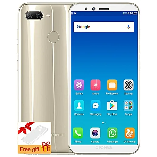 Gionee F6 Mobile Phone Android 7.1 4G LTE Snapdragon Octa Core 3+32G Global Network 5.7" 18:9 Smartphone