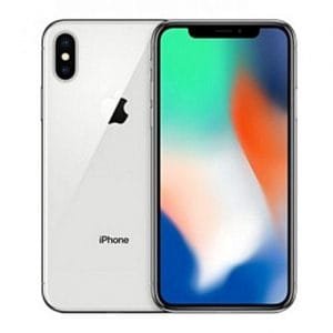 Apple Iphone X 64gb Silver With Tempered Glass