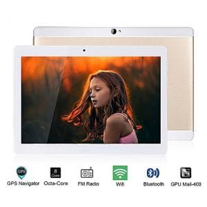 Generic 10.1 Inch For Android 7.0 Tablet PC Large Memory WIFI OctaCore Metal Tabletssilver