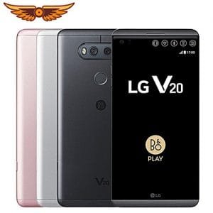 LG Refurbished LG V20 F800 Quad Core 5.7'' 4GB+64GB 16MP LTE Android Fingerprint Mobile Phone - Silver