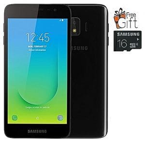 Samsung Galaxy J2 Core 5-Inch (1GB, 8GB ROM) Android Oreo Go, 8MP + 5MP Smartphone - Black + Free 16GB Memory Card