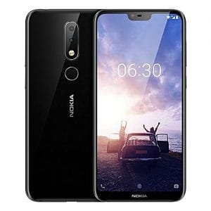 Nokia X6 5.8-inch (4GB, 64GB ROM) Android 8.1, 16MP+16MP, 3060mAh, Dual Sim 4G LTE Smartphone - Black