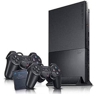 Sony PS2 Slim Console - Latest Edition- Plus Extra Controller And 14 Downloaded Games