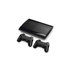 Sony Ps3 Supper Slim Console 250 GB With 18 Games +2 Controller