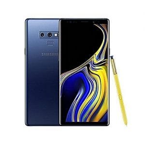 Samsung Galaxy Note 9 - 6.4" (512GB + 8GB Ram, Dual Rear 12MP+12MP, 8MP Selfie) 8.1 Oreo, Dual Sim 4G LTE - Ocean Blue