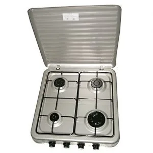 Haier Thermocool 4 Burners Gas Cooker TC4-WS1216 - Silver