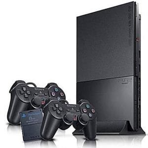 Sony PS2 Slim Console - Latest Edition- Plus Extra Controller And 14 Downloaded Games Inside