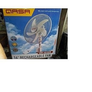 QASA Rechargeable Fan With Remote Controller