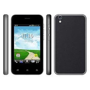 Bontel 7700-3.5 Inch HVGA Touch Screen Phone & Quad Core Last Battery -Black