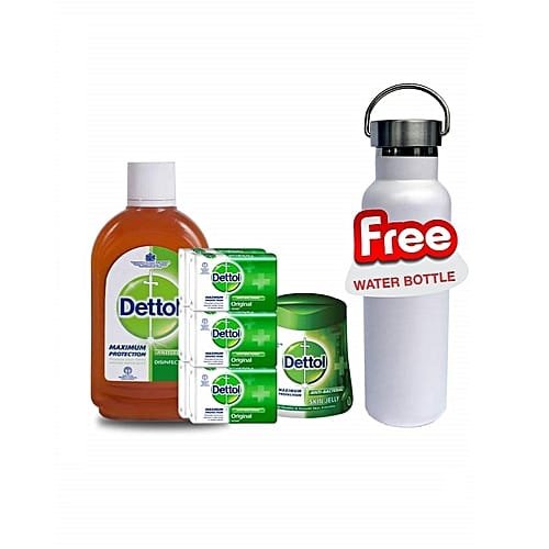 Dettol Back To School Combo + FREE Water Bottle