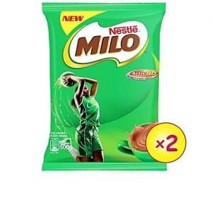 Nestle Milo Hot Chocolate Refill - 500g (X2)
