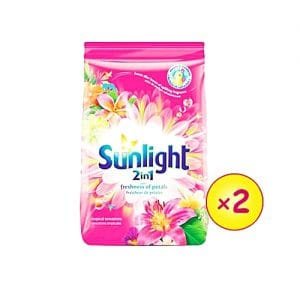 Sunlight Tropical Sensation Pink Detergent 900G x2