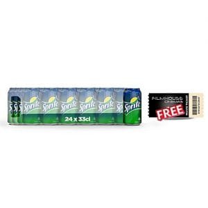 Sprite Can Drink (33clX24 Pcs) +Free Cinema Ticket(FilmHouse) Valued At N1,500