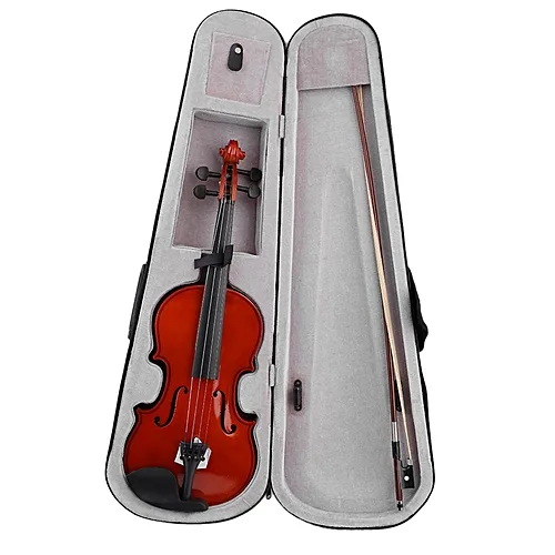 Generic 4/4 High Grade Solid Wood Handmade Acoustic Violin Fiddle With Carry Case