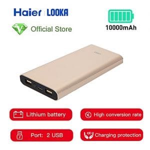 LOOKA Looka Power Bank 10000mAh Li-Battery - Gold.