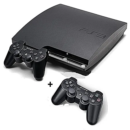 Sony Computer Entertainment Ps3 Slim Console 120Gb With 11 Games And 2 Controller