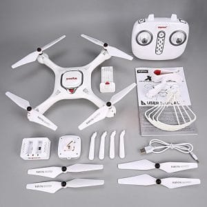 Generic Syma X25PRO RC FPV Quadcopter Drone 720P HD Wifi Adjustable Camera GPS