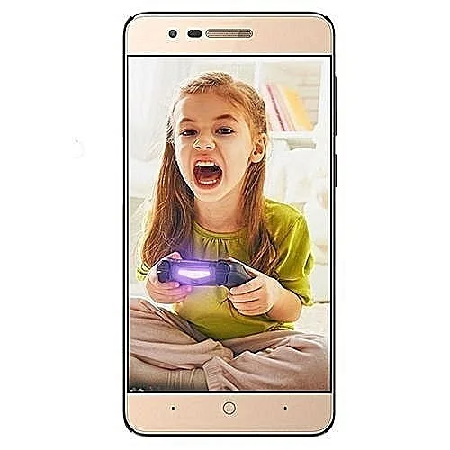 Fero A4502 4.5-Inch IPS (512MB, 8GB ROM) Android 6.0, 5MP + 2MP Smartphone -black+gold